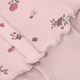 Minymo Fawn Body Kjole Ls Aop Rib