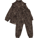 En Fant Pine Bark Termisk Sett M/ Frills, Aop