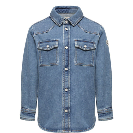 Moncler Blue Skjorte