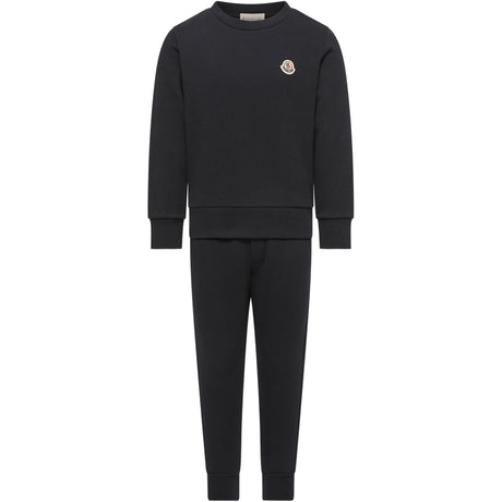 Moncler Navy Knitwear Clothing Ensemble Sett