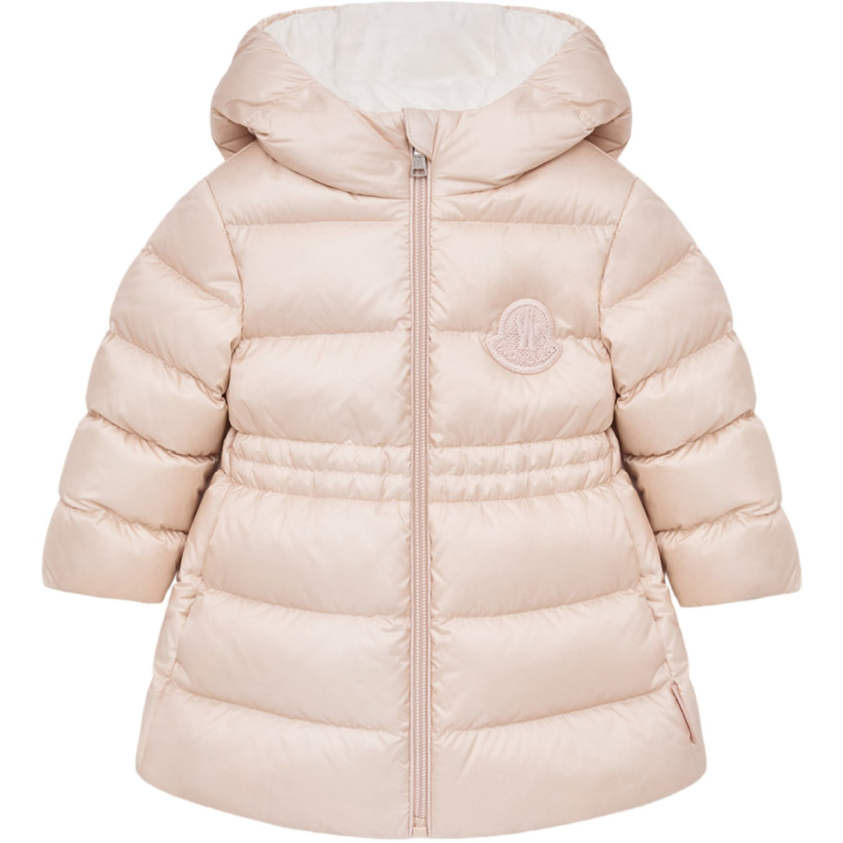 Moncler Light Pink Ylenia Long Parka Jakke