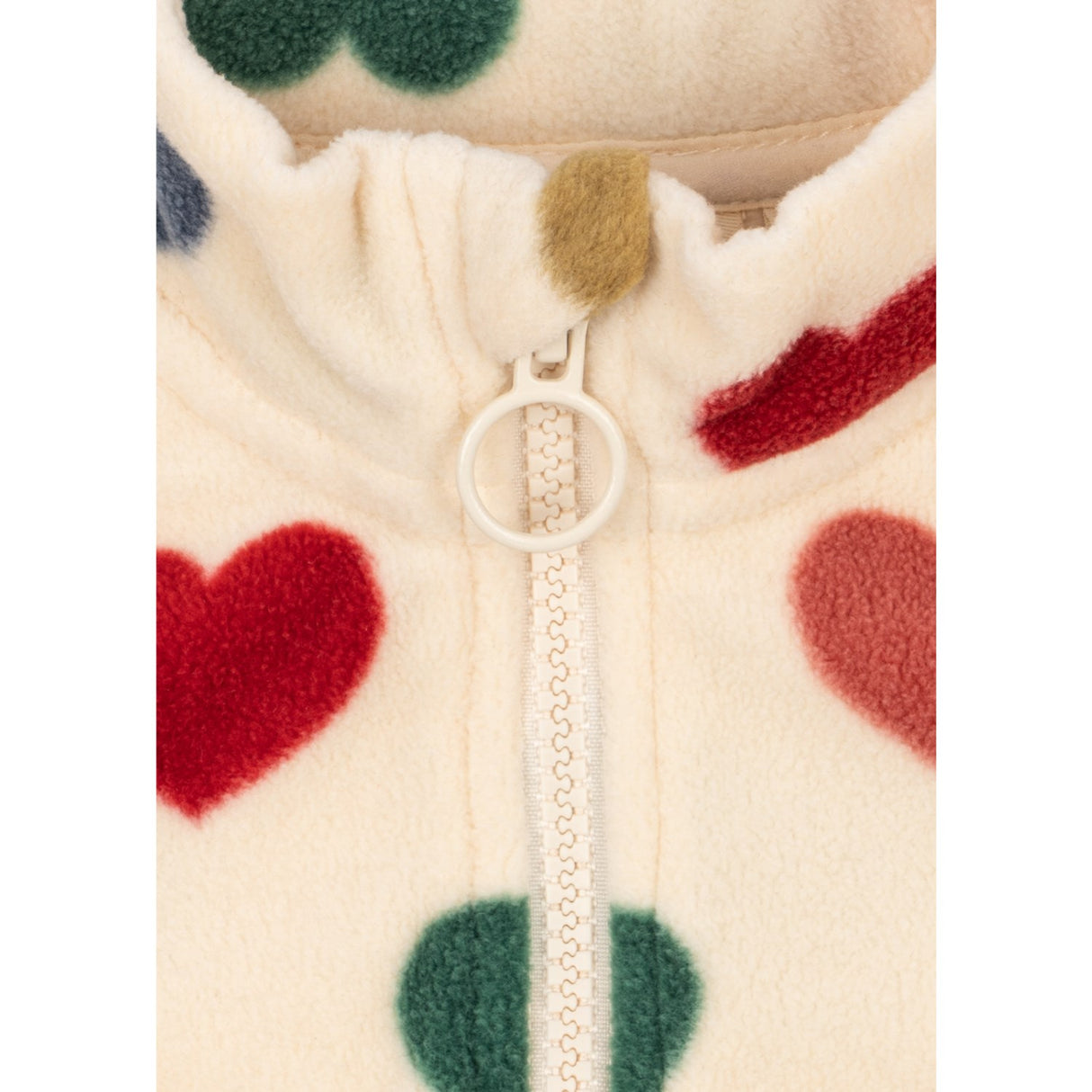 Konges Sløjd Bon Coeur Coloré Tavi Fleece Collegegenser Grs