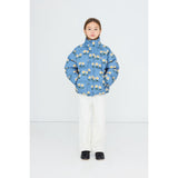 TinyCottons Stone Winter Flowers Kort Vattert Jakke