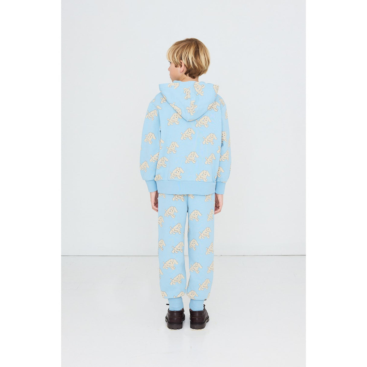 TinyCottons Denim Blue Dogs Hettegenser
