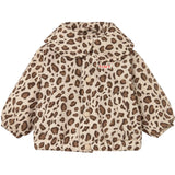 TinyCottons Dark Vanilla Animal Print Baby Vattert Jakke