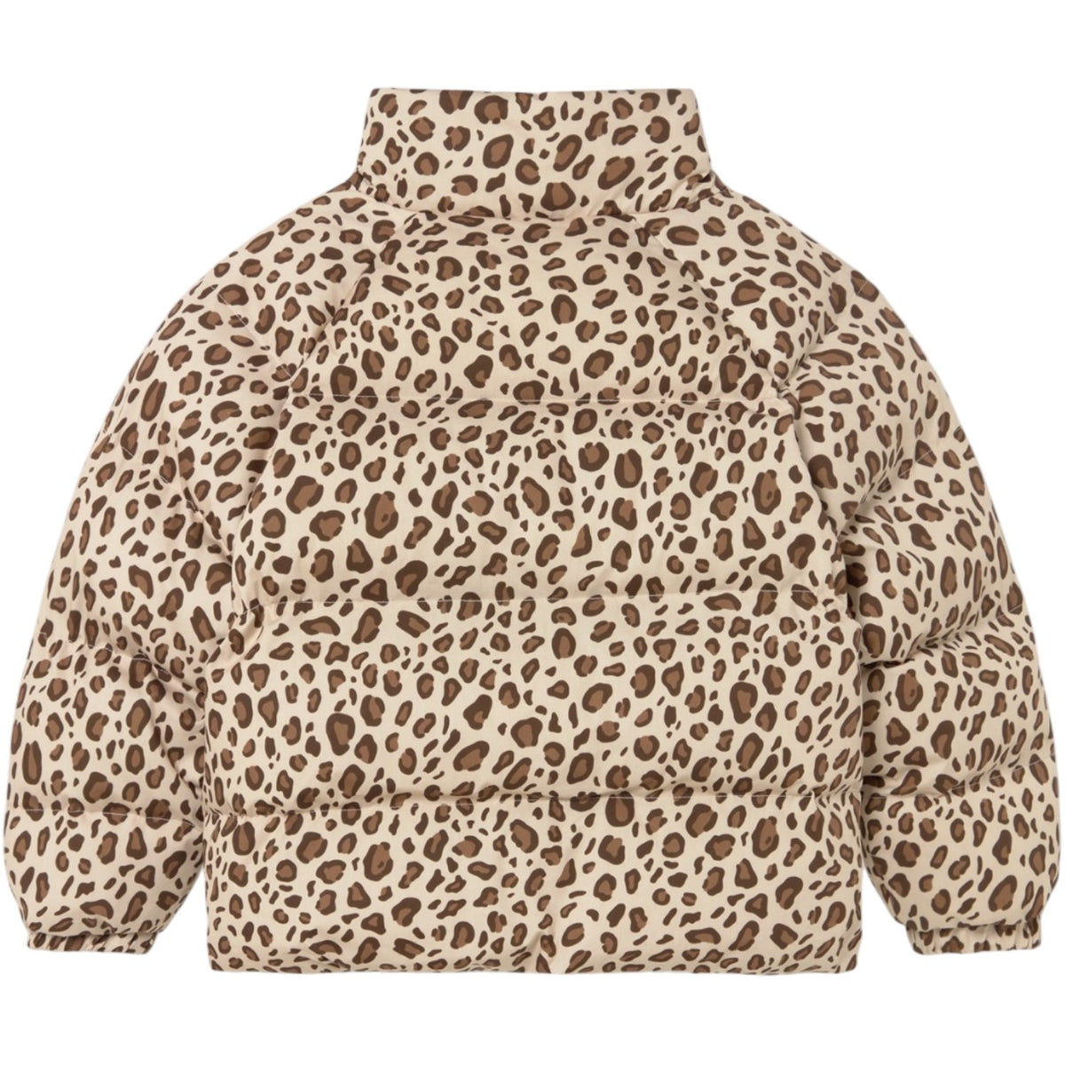 TinyCottons Dark Vanilla Animal Print Kort Vattert Jakke