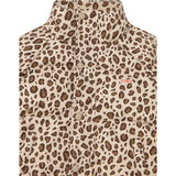 TinyCottons Dark Vanilla Animal Print Kort Vattert Jakke