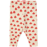 TinyCottons Ivory Mini Mushrooms Rib Baby Pant