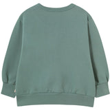 TinyCottons Teal Two Dogs Graphic Collegegenser