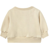 TinyCottons Sandstone Bjørn Graphic Baby Collegegenser