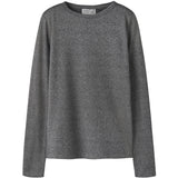 Name It Black Silver Lurex Nkfnayla Ls Topp
