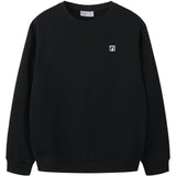 Name It Black Nkmflo Ls Nreg Sweat Bru Noos