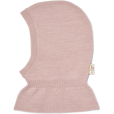 COPENHAGEN COLORS Violet Ice Lt. Strikket Merino Elefantlue Med Frill