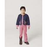 COPENHAGEN COLORS Blossom Pink Merino Wide Rib Bukser