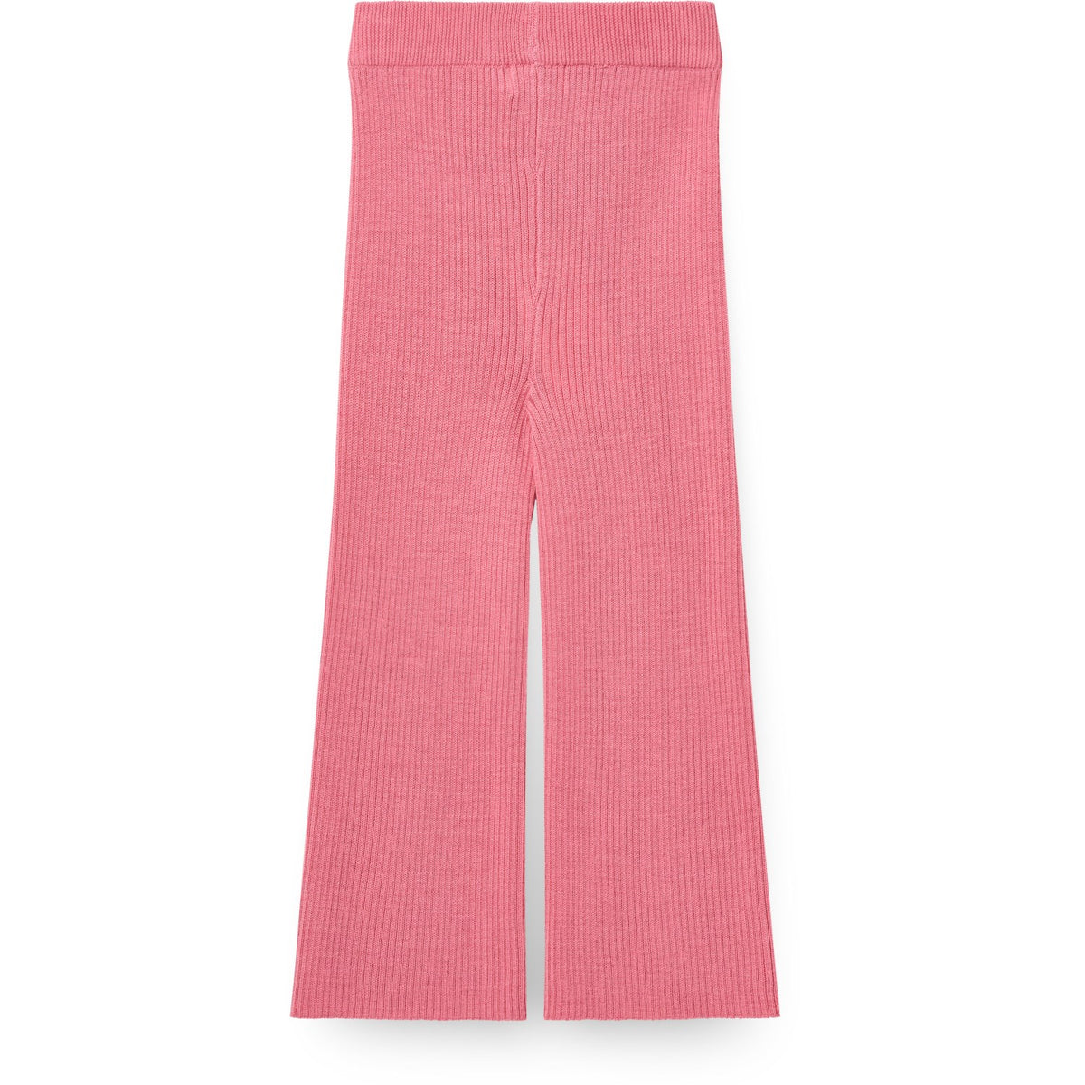 COPENHAGEN COLORS Blossom Pink Merino Wide Rib Bukser