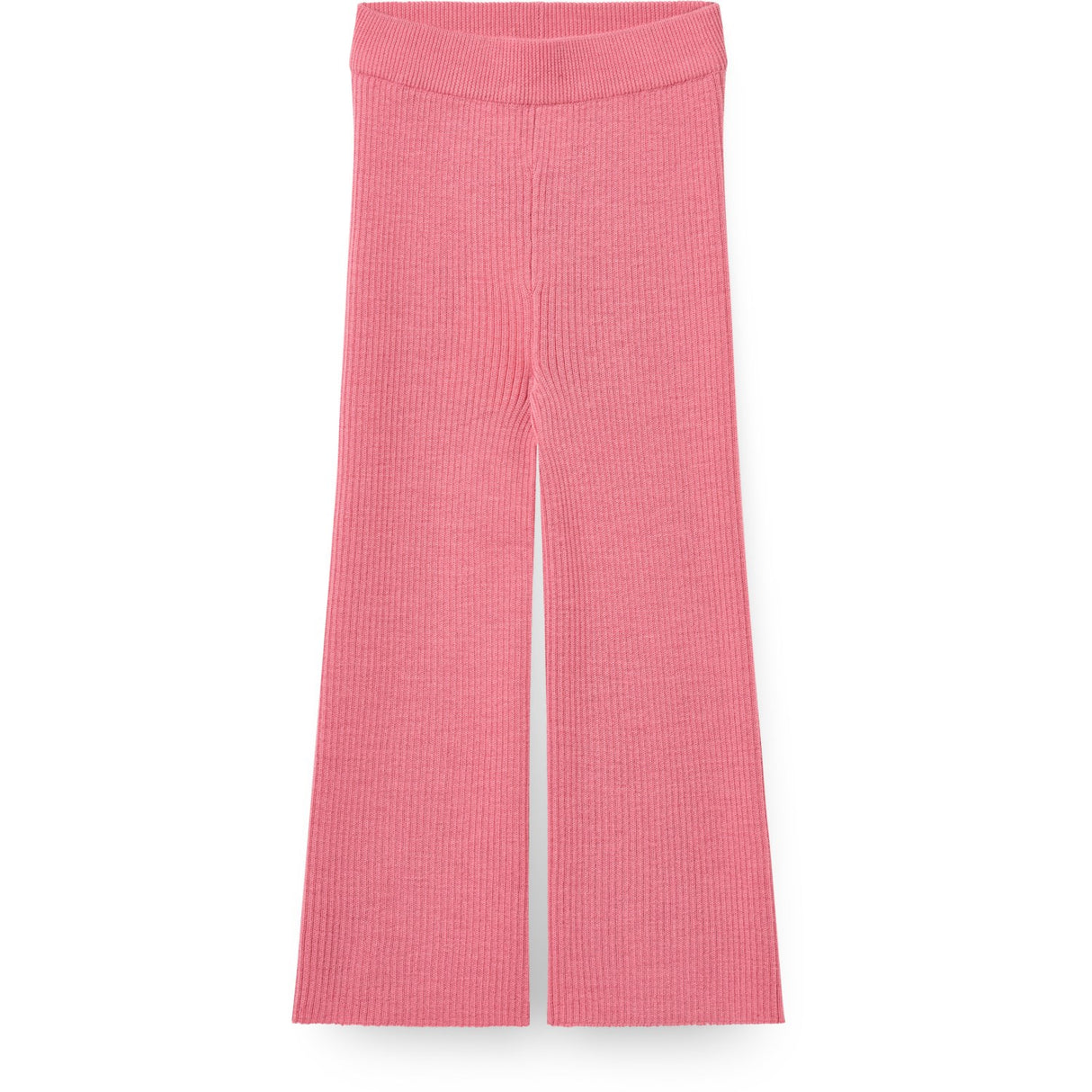 COPENHAGEN COLORS Blossom Pink Merino Wide Rib Bukser