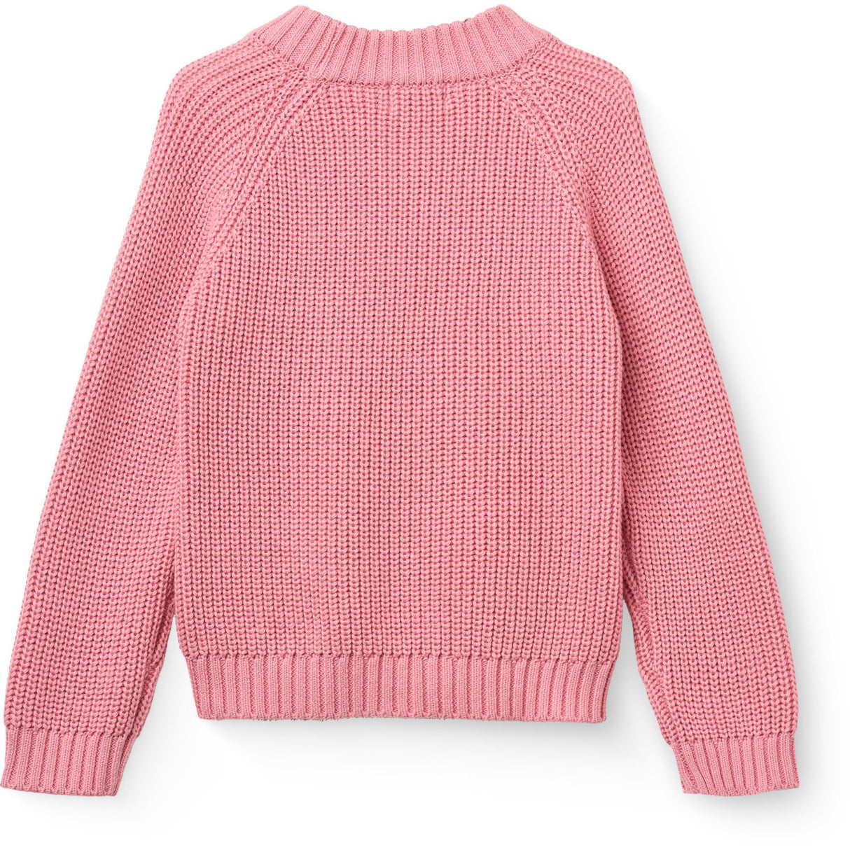 COPENHAGEN COLORS Blossom Pink Strikket Classic Rib Sweater