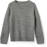 COPENHAGEN COLORS Grey Mel. Pull Over M/ Skilpadde Neck