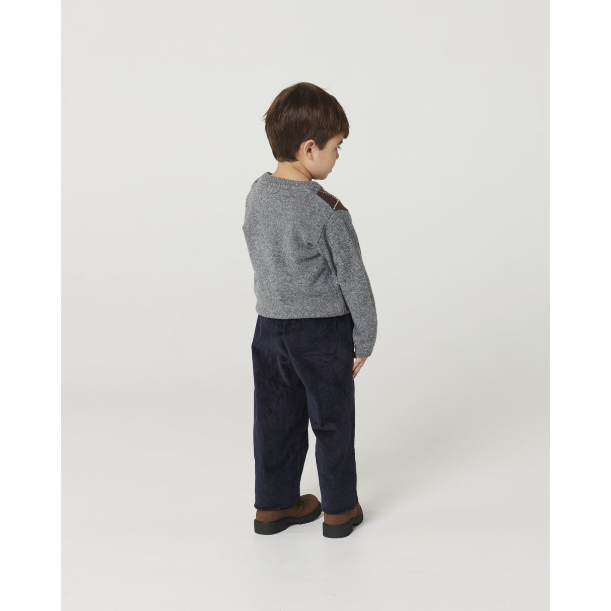 COPENHAGEN COLORS Navy Corduroy Pant M/ Adj. Waist