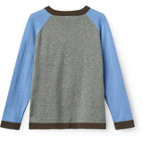 COPENHAGEN COLORS Grey Mel. Comb. Light Strikket Farge Block Bluse