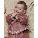 COPENHAGEN COLORS Winter Rose Corduroy Baby Sett M/ Emb.