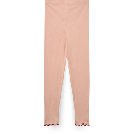 COPENHAGEN COLORS Mellow Rose Comb Crepe Leggings