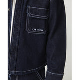 COPENHAGEN COLORS Raw Denim Organic Regular Denim Skjorte