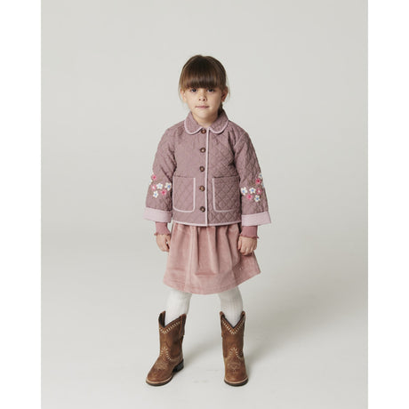 COPENHAGEN COLORS Winter Rose Corduroy Skjørt