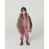 COPENHAGEN COLORS Walnut Puffer Long Frill Jakke M/ Teddy Lining