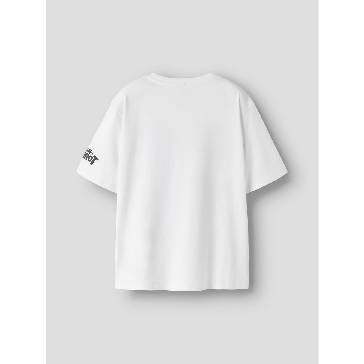 Name It Bright White Nkmasp Brainr Ss Nreg Topp Box Lnoos Vde