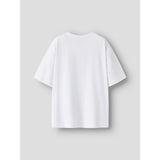Name It Bright White Nkmsena Minecraft Ss Nreg Topp Box Bfu