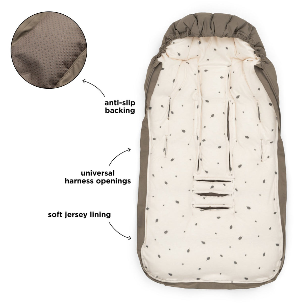 DonebyDeer Taupe Vognpose Winter