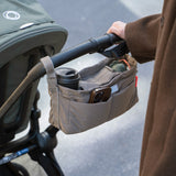 DonebyDeer Taupe Stroller Organiser