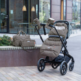 DonebyDeer Taupe Stroller Organiser