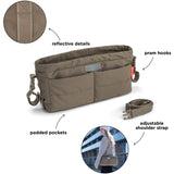 DonebyDeer Taupe Stroller Organiser