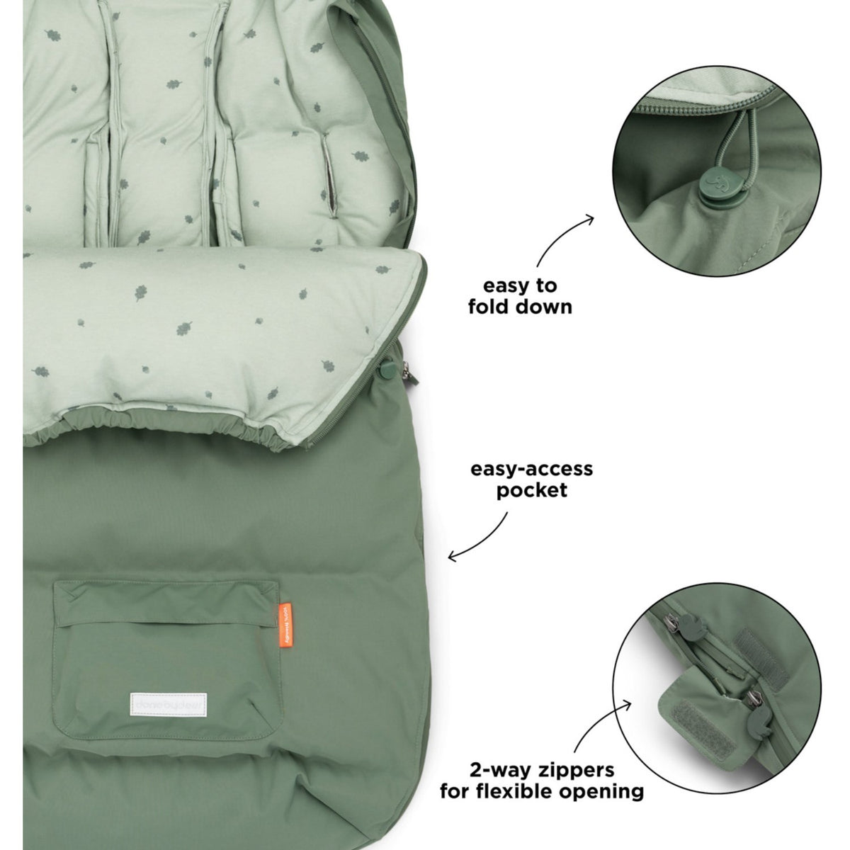DonebyDeer Green Vognpose Winter