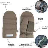 DonebyDeer Taupe Stroller Votter