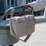 DonebyDeer Taupe Vattert Stroller Veske