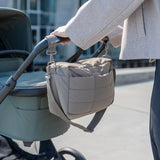 DonebyDeer Taupe Vattert Stroller Veske