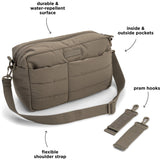 DonebyDeer Taupe Vattert Stroller Veske