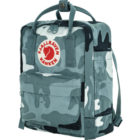 Fjällräven Nimbus Blue-Hidden Animals Kånken Graphics Mini