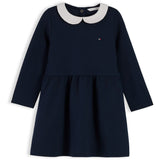 Tommy Hilfiger Dark Blue-Blue Lg Fit Og Flare Kjole