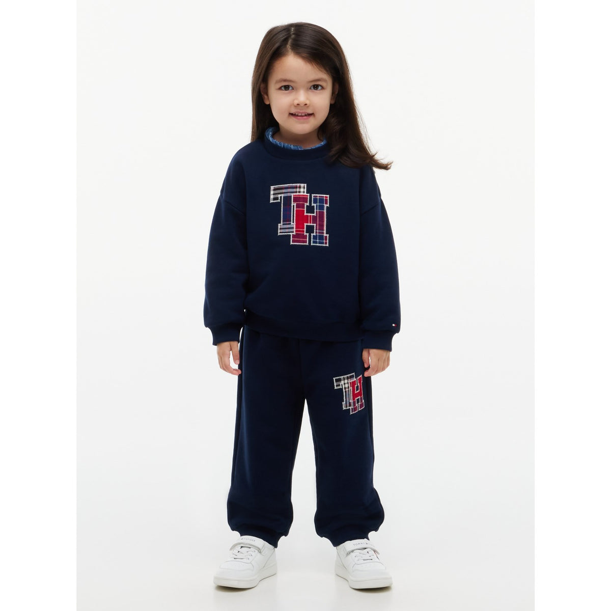 Tommy Hilfiger Dark Blue-Blue Lu Crewneck Og Sweatpant Sett