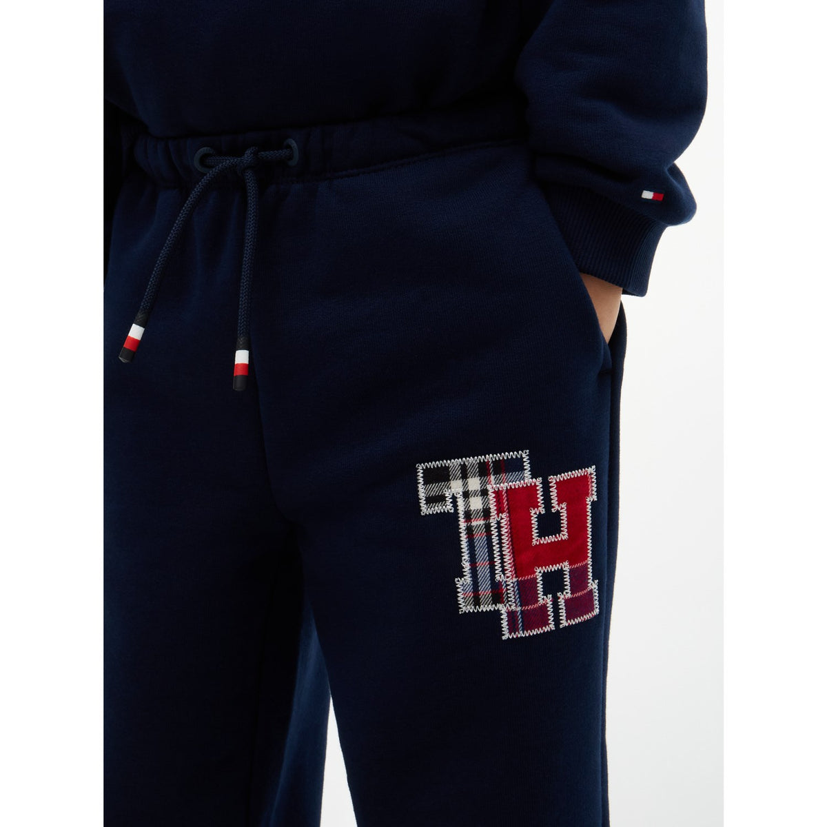 Tommy Hilfiger Dark Blue-Blue Lu Crewneck Og Sweatpant Sett