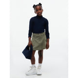 Tommy Hilfiger Dark Blue-Blue Mock Neck Rib Topp Ls