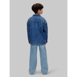 Calvin Klein Beckford-Blue Ck Lt Wt Denim Skjorte