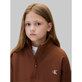 Calvin Klein Rocky Road-Brown Punto Half-Zip