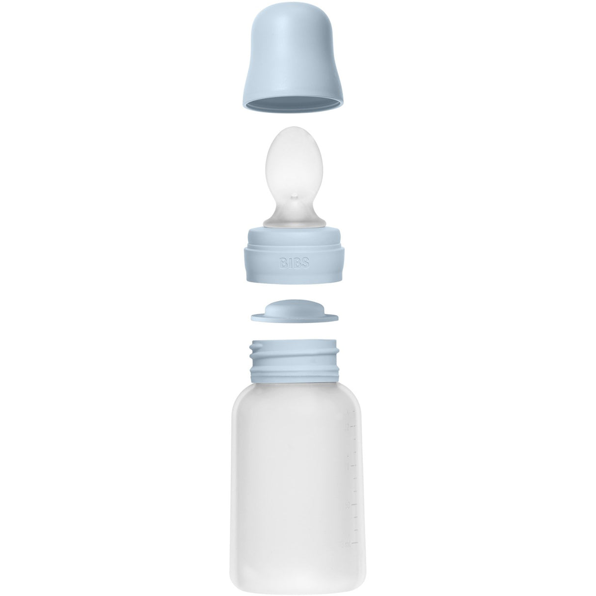 Bibs Baby Blue Skje Feeder Squeeze