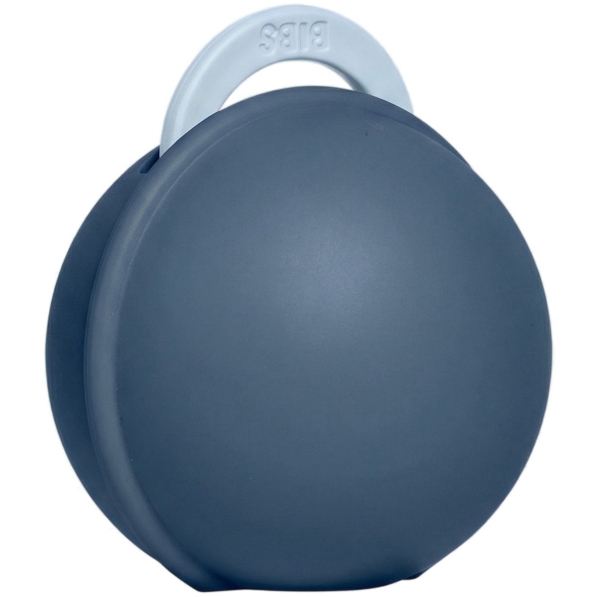 Bibs Baby Blue / Steel Blue Colour Smokk Round Latex & Smokk Case Mini