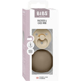 Bibs Vanilla / Dark Oak Colour Smokk Round Latex & Smokk Case Mini